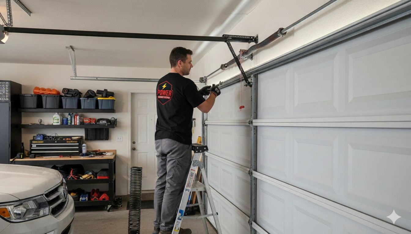 Professional garage door spring repair service